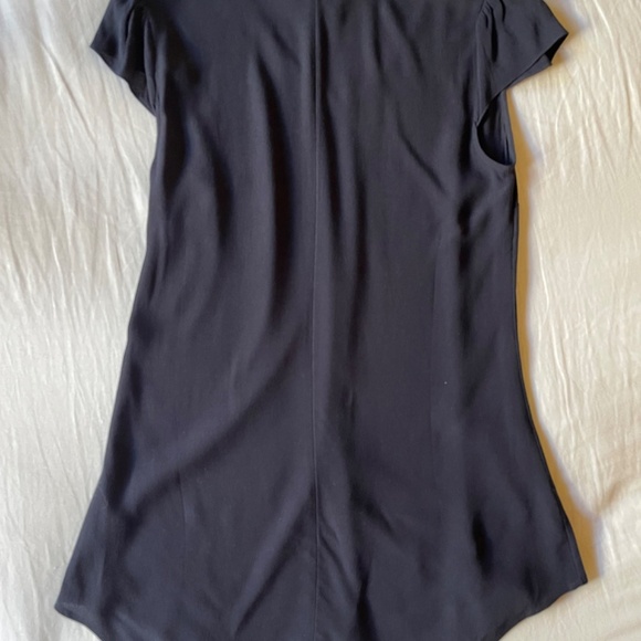 blue tunic blouse flowy top - Picture 7 of 9